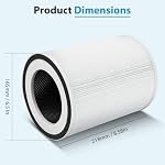 2 Pack True HEPA Kilo Filter Replacement for Afloia Kilo, KILOPLUS, KILOPRO - Image 2