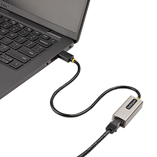 Image of StarTech USB 3.0 to Gigabit Ethernet Adapter, 10 /100 /1000Mbps, Driverless