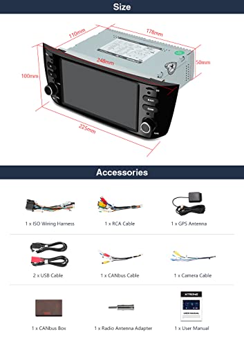 AUTORADIO 7 XTRONS per FIAT Fiat Punto 199/310