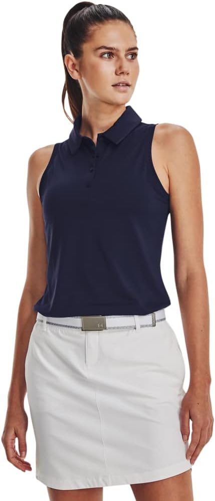Under Armour Women's Zinger Sleeveless Golf Polo