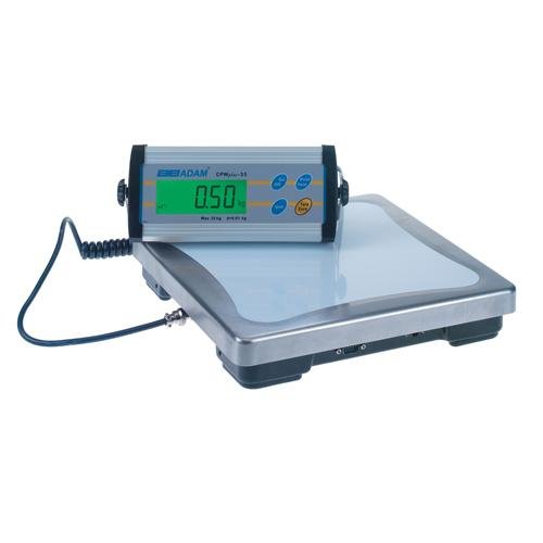 Adam Equipment CPWplus 200 220V Bench Scale, 440 lb./200 kg Capacity x 0.1 lb./50 g Readability, 220V