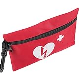 FOMIYES Bolsa de Primeros Auxilios Portátil Cremallera, Diseño Compacto y Duradero, Adecuado para Viajes y Actividades al Aire Libre Color Aleatorio