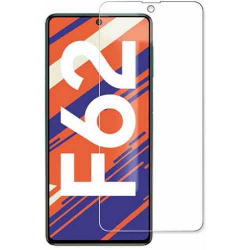 Image of Embed HD-Clear Screen Guard for Samsung Galaxy F62 - Harder or Durable Plastic & More Impact-Resistant Than Glass, with Free Installation Kit