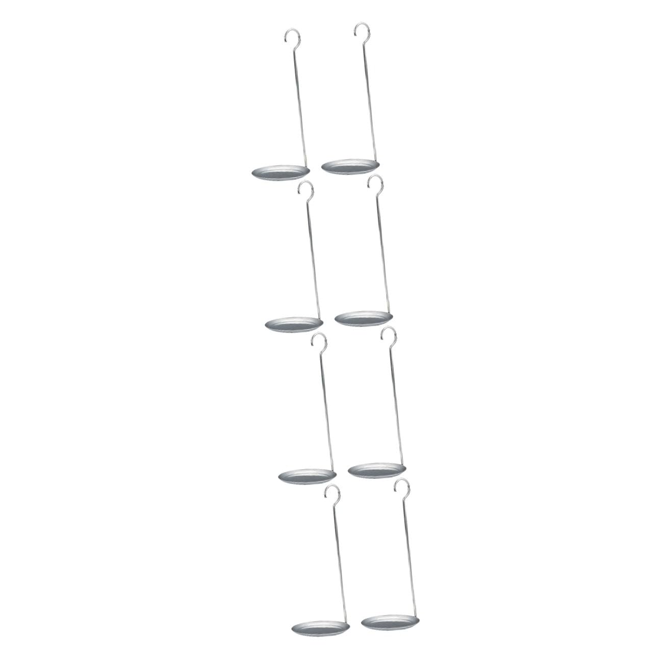 Alipis 8piezas Cuchara De Freír Inoxidable Utensilios De Cocina Para Pancakes y Snacks Diseño y Mango Metálico Para Freír y