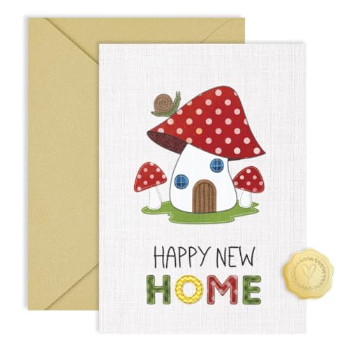 New Home Card - Funny & Cute Housewarming Gift for