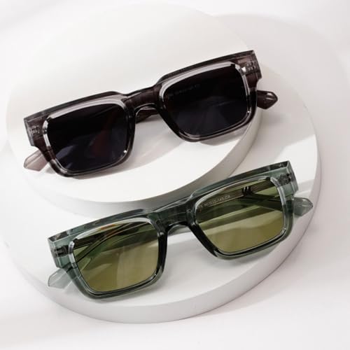 Lunettes de soleil de luxe à la mode rétro verres dégradés chic chic chic
