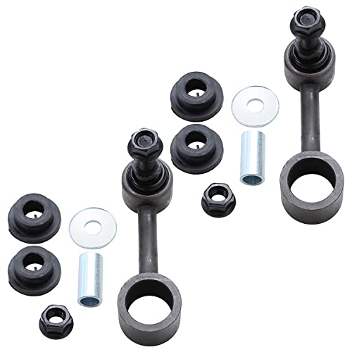 Image of Detroit Axle - Front End Control Arms Kit for 07-09 Chrysler Aspen, 06-09 Dodge Durango, Upper Control Arms + Ball Joint Tie Rods Boots Wheel Lug Nuts Rear Sway Bars 2006 2007 2008 2009 Replacement