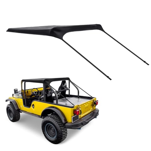 Bimini Soft Top Compatible with 1951-1981 Jeep CJ5 & CJ6, ...