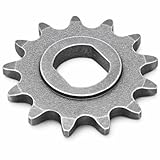 Alomejor Motor Sprocket 25H 13T Metal Electric Scooter Motor Engine Sprocket Chain Wheel for MY1020 Motor