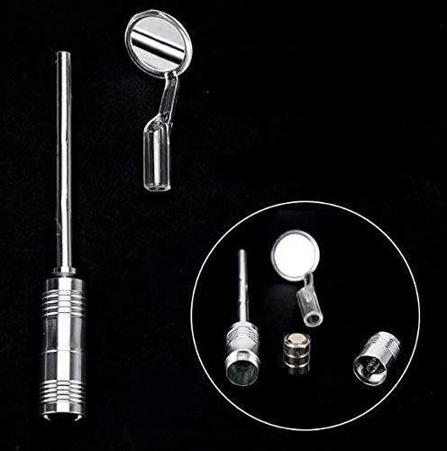 Fencia Dental Mirror with LED Light Mouth Oral Handle Reflector Lighted Inspection Mirror(Delivery Within 3-5Days) - Thumbnail 3