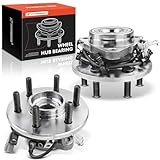 A-Premium 2 x Front Wheel Bearing and Hub Assembly with ABS & 6-Lug Compatible with Dodge Durango 1998-2003, Dakota 1997-2004, 4WD and 4-Wheel ABS