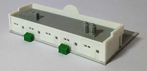 Outland Models Train Railway Shopping Centre/Mall W Parking Lot & Cars Z Scale #TOP2