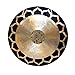 Arborea Lotus Wind Gong 20 Inch - Includes Mallet and Hanging String - Large Authentic Chinese Gong for Sound Healing Home