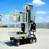 Hydraulic Aluminum Alloy Lift – Vertical Mast Lift with 14m Maximum Working Height for Repair and Installation, Customizable Color Options