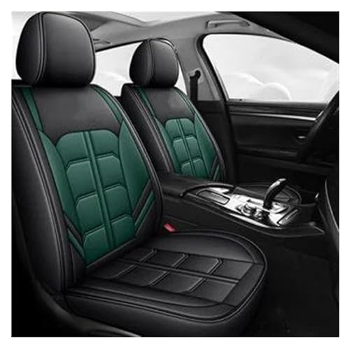 Housse de siège de voiture anti tache en cuir vert pour protéger l'intérieur des BMW Série 1