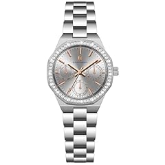 Silver strap/ White face-06