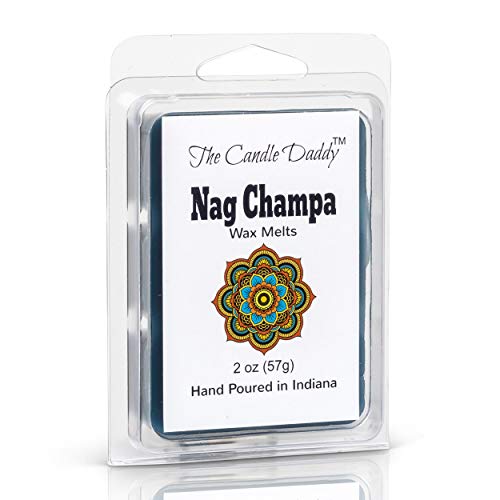 Nag Champa- Maximum Scent Wax Cubes/Melts- Inscense- 5 Packs -10 Ounces Total- 30 Cubes #TOP1