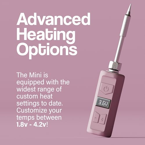 Mini Rechargable Soldering Iron - Pink by BatteryMods - Used condition - Image 4