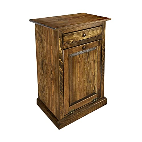 Peaceful Classics Hideaway Cabinet - Decorative Tilt Out Trash Bin