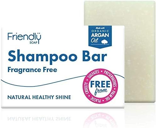 Friendly Soap - Shampoo Bar - Fragrance Free - 95 G -