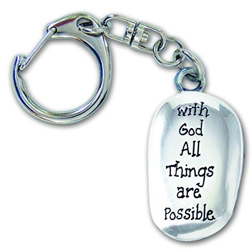 Cathedral Art (Abbey & CA Gift with God Thumbstone Key Ring