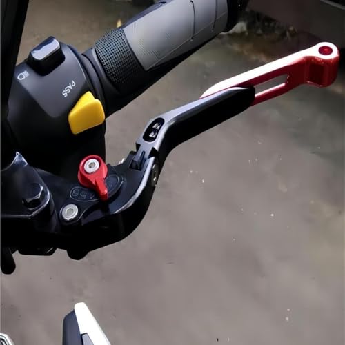 Leviers commande CNC Benelli TNT 250 extensibles noirs usinés