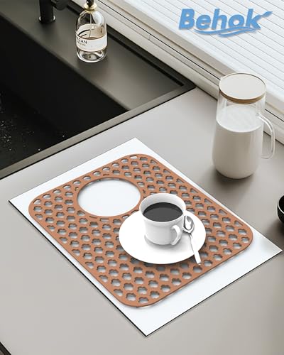 Protector de Fregadero de Silicona 2 Unidades 13.58 x 11.6 pulgadas miniatura 4
