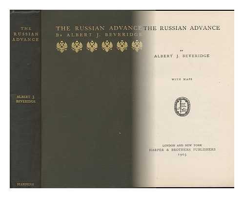 The RUSSIAN ADVANCE. B0006D9V6K Book Cover