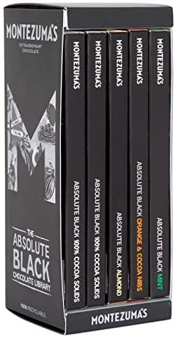Montezuma's Absolute Black Chocolate Library | 5 x 90g