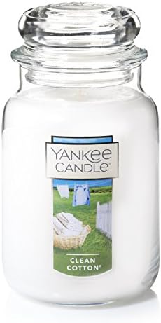 Yankee Candle Large Jar Candle Clean Cotton