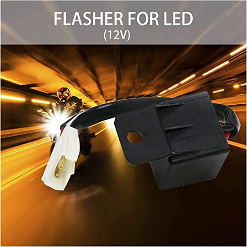 Centrale LED relais clignotant moto 12V 2 broches commande indicateur de direction