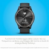 Garmin vívomove Trend [renewed] – Smartwatch mit analogen Zeigern und Touchdisplay, Fitness-/Gesundheitsfunktionen, Schlafanalyse, Benachrichtigungen und bis zu 5 Tage Akkulaufzeit [Generalüberholt] - 7