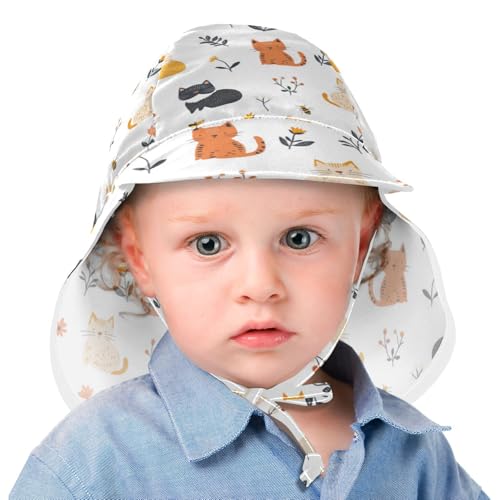 Kids Beach Hat Baby Boys' Beach Bucket Hats Girl UPF 50+ Protection Large Brim Travel Essentials2
