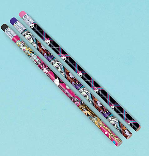 Amscan 12 Monster High Pencils Party Favors