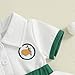 Gureui Toddler Baby Girl Masters Golf Outfit Short Sleeve Romper Dress Onesie Infant Newborn Summer Clothes (A White Golf, 6-12 Months)