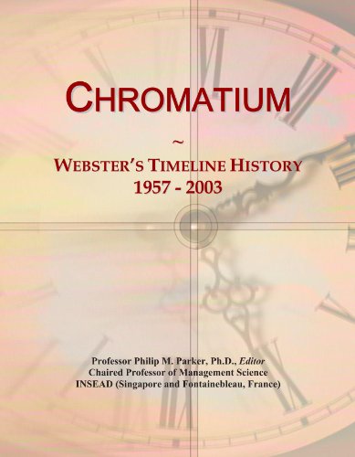 Chromatium: Webster's Timeline History, 1957 - 2003
