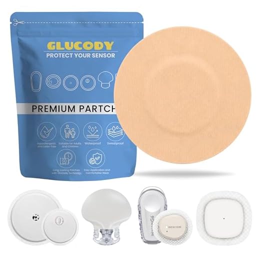 GLUCODY 10pc Parches Sensor Freestyle Libre 2 Hipoalergénicos, Impermeables, Transpirables Y Suaves Con La Piel/Marca Especializada En Parche Sensor Freestyle Libre 2 (Marron Free)
