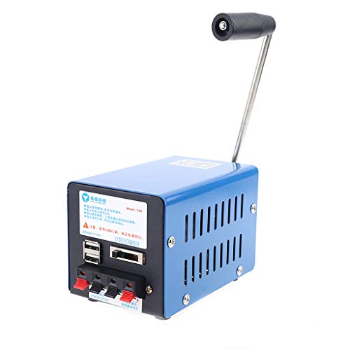 Générateur manuel 20W USB compact et facile à utiliser pour expériences - 7