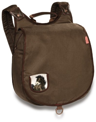 Preisvergleich Produktbild NICI 32687 - Rucksack Pferd braun Baumwolle