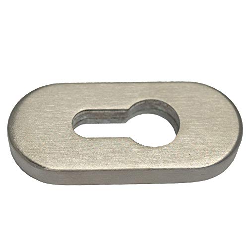 FELGNER Schutzrosette 4100 PZ - 14 mm - für Profilzylinder - ovale Form - Schlüsselrosette Schieberosette