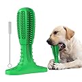 RUCACIO Dog Chew Toys, Indestructible Tough Durable Dog Toothbrush Toys For Aggressive Chewers Dogs Dental Care Teeth Cleaning
