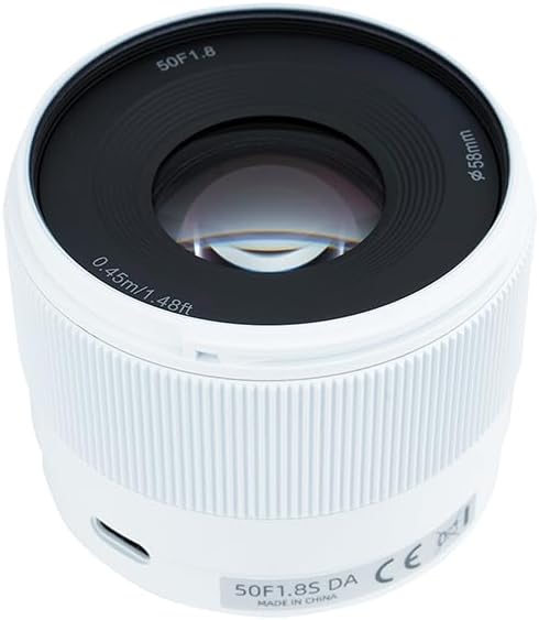 50F1.8S DA Mirrorless Lens for Sony E-Mount (White)