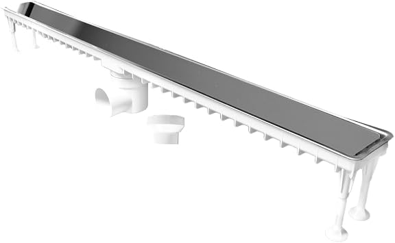 FLEXIMATIC 2653 Elongated Coladera Stainless Steel Grid 90 cm x 8.5 cm