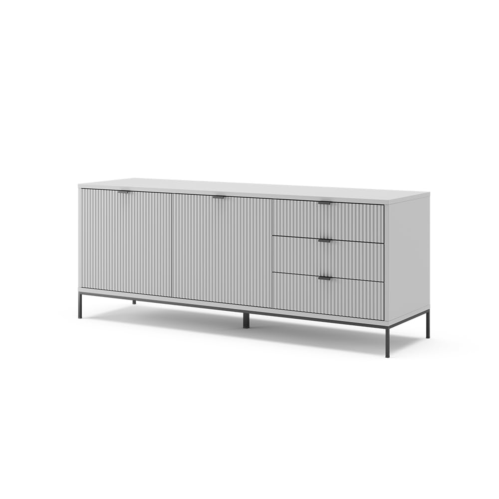 stand tv grigio 150x60 cm vicco eliza