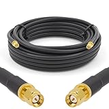 👍 Geeignet für den Anschluss verschiedener Geräte mit SMA Buchse wie Router, 4G 5G Repeater, Antenne, Funk, Koppler, Splitter, Modem, CB / HAM / Amateur funk, WiFi, GPS Antenne, drahtlose LAN-Geräte, FRS, GMRS, MURS, SWR Meter