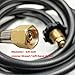 Firetoolsmart 6.6FT Propane Torch Weed Burner Hose Weed Torch Hose Heating Torch Hose