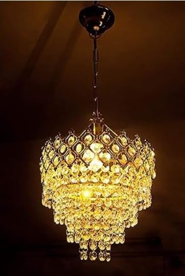 Image of Crystal 40 watt Decorative Pendant Crystal | Chandelier for Home| Chandelier for Restaurant | Jhoomar for Hotel | Light Fixture