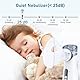 Vhipu Inhalationsgerät für Erwachsene Kinder,Selbstreinigungsmodus,ultra-leiser Vernebler mit Ladefunktion,tragbarer inhaliergerät，einfach zu bedienen & selbstreinigend, geeignet für Zuhause & Reisen.