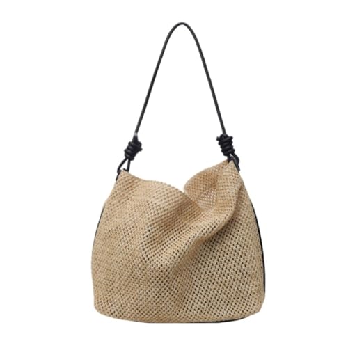 Handbag 2024 New Lazy Style Shoulder Bag Woven Tote Bag Korean Version of The Forest Ins Bags Straw Bags Handbag