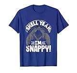 Snapping Turtle Shell Yeah Funny Reptile Lover T-Shirt